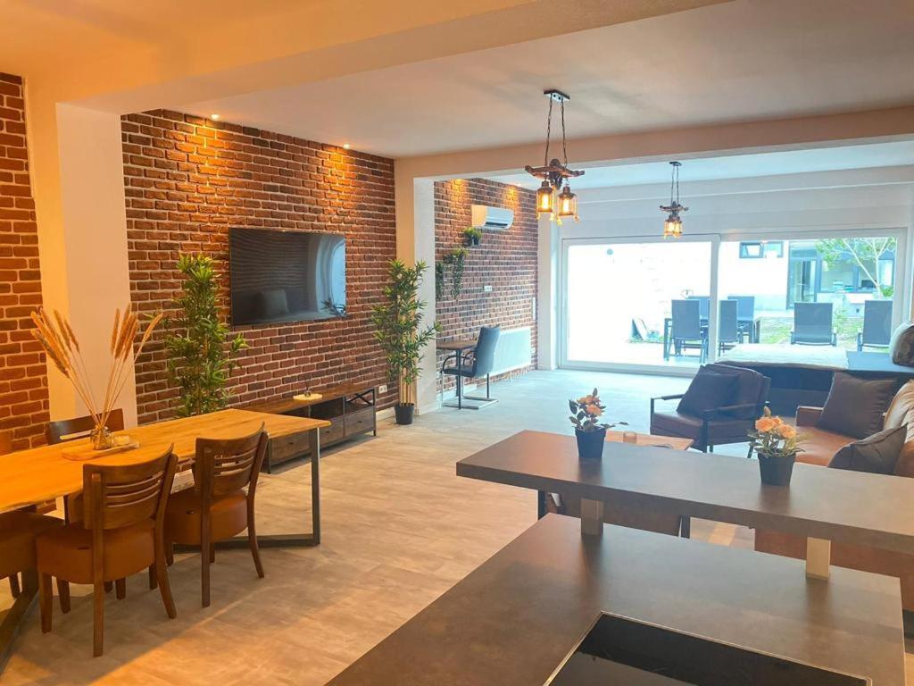 Luxurioese Loft Mit Garten Naehe Duesseldorf Messe Krefeld Kültér fotó